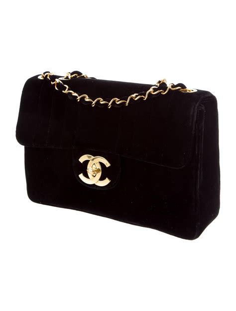 chanel velvet bag price.